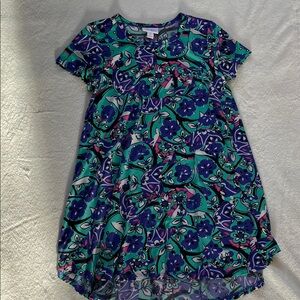 LuLaRoe | Floral Hi-Lo Dress 8